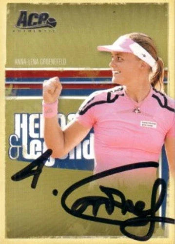 Anna Lena Groenefeld signed 2006 Ace Authentic tennis card - AutographsForSale.com