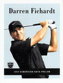 Darren Fichardt 2004 Nike golf card - AutographsForSale.com