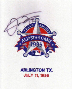Frank Thomas signed 1995 All-Star jersey patch framed HR photo JSA White Sox - AutographsForSale.com