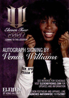 Venus Williams signed Eleven promotional 8.5x11 photo JSA - AutographsForSale.com