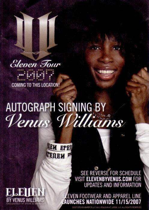 Venus Williams signed Eleven promotional 8.5x11 photo JSA - AutographsForSale.com