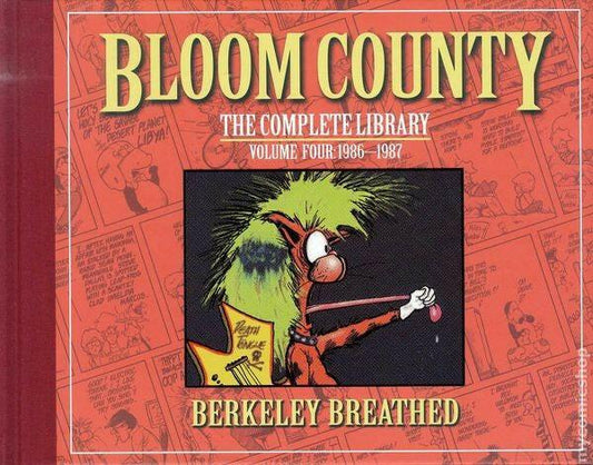 Berke Breathed autographed Bloom County Complete Library Volume 4 book (BINKLEY remarqued) #3/100 - AutographsForSale.com