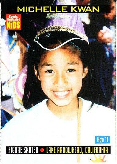 Michelle Kwan 2000 Sports Illustrated for Kids skating card - AutographsForSale.com