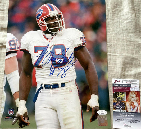 Bruce Smith autographed Buffalo Bills 11x14 photo JSA - AutographsForSale.com
