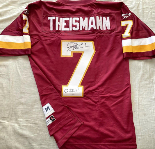 Joe Theismann autographed Washington Redskins Reebok stitched jersey inscribed Go Skins! JSA - AutographsForSale.com