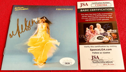 Kelsea Ballerini signed Subject to Change CD booklet JSA - AutographsForSale.com