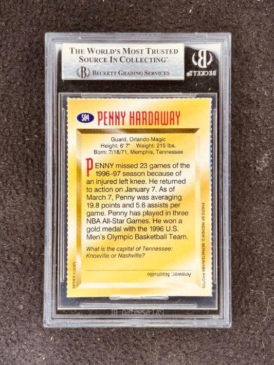 Penny Hardaway signed Orlando Magic 1997 SI for Kids card BAS certified - AutographsForSale.com