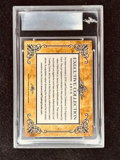 Greg Kinnear 2015 Leaf Masterpiece Cut Signature certified autograph card 1/1 JSA - AutographsForSale.com