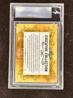 Chris Wondolowski 2018 Leaf Masterpiece Cut Signature certified signed card 1/1 JSA MLS - AutographsForSale.com