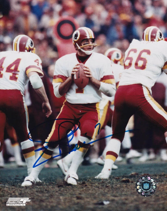 Joe Theismann autographed Washington Redskins 8x10 photo - AutographsForSale.com