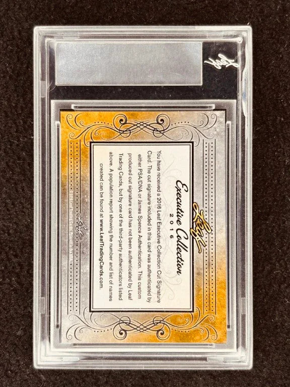 Willie Stargell 2016 Leaf Masterpiece Cut Signature certified signed card 1/1 JSA Pirates - AutographsForSale.com