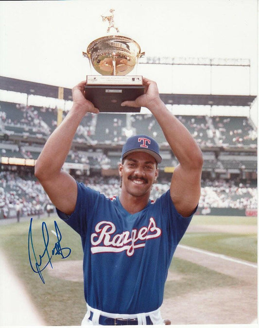 Juan Gonzalez signed Texas Rangers 1993 All-Star Home Run Derby 8x10 photo - AutographsForSale.com