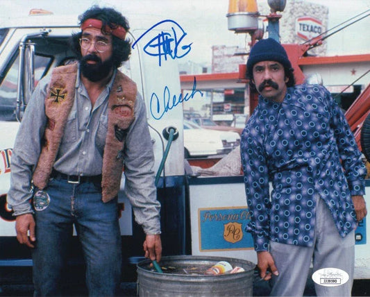Cheech Marin Tommy Chong signed Up In Smoke Movie 8x10 photo JSA - AutographsForSale.com