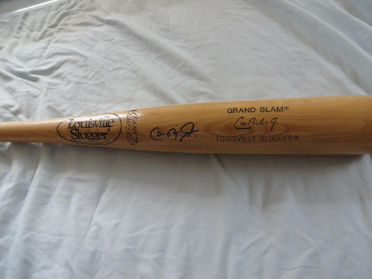 Cal Ripken autographed Baltimore Orioles Louisville Slugger Grand Slam Baseball Bat JSA - AutographsForSale.com