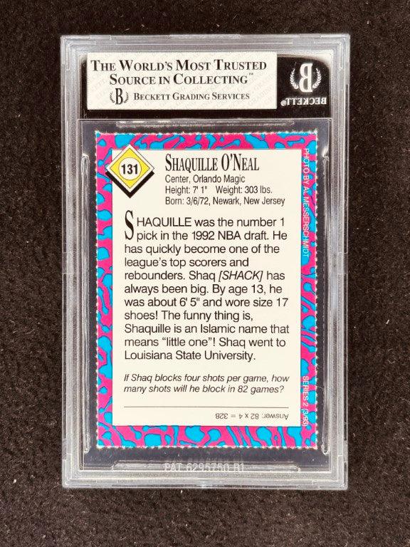 Shaquille O'Neal Orlando Magic 1993 SI for Kids card BGS 7 - AutographsForSale.com
