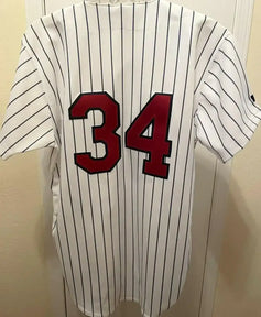 Kirby Puckett Minnesota Twins Early 1990s Authentic Russell Athletic stitched game model white jersey - AutographsForSale.com