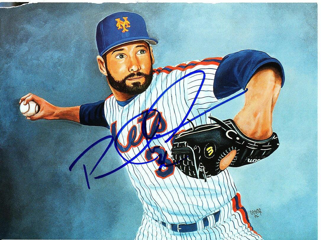 Paul Wilson signed NY Mets Beckett magazine inside cover art - AutographsForSale.com