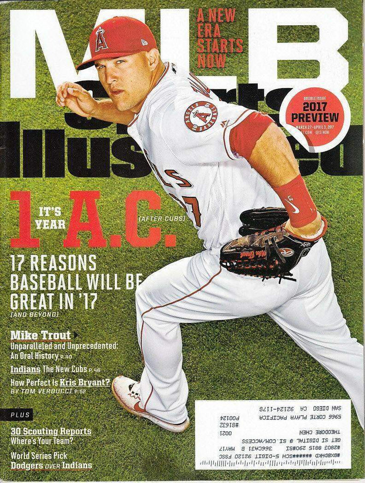 5 Mike Trout Shohei Ohtani 2012 2013 2014 2017 2018 Angels Sports Illustrated & ESPN magazines - AutographsForSale.com