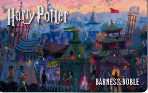 Harry Potter Quidditch World Cup Campsite Barnes and Noble 2019 gift card - AutographsForSale.com