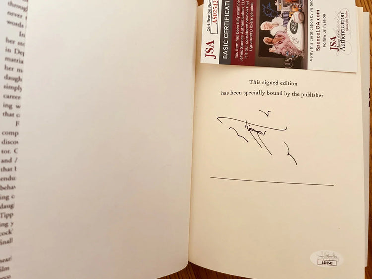 Tippi Hedren autographed Tippi Signed Edition book JSA - AutographsForSale.com