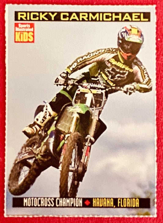 Ricky Carmichael 1999 SI for Kids motocross Rookie Card - AutographsForSale.com