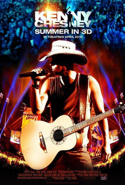 Kenny Chesney Summer In 3d concert Movie 2010 mini poster - AutographsForSale.com