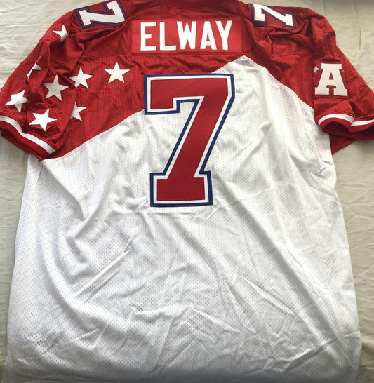 John Elway 1995 AFC Pro Bowl Mitchell & Ness jersey New Denver Broncos - AutographsForSale.com