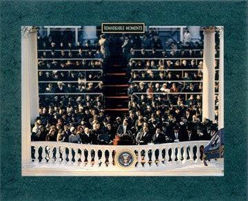 John F Kennedy 1961 Inauguration Speech 8x10 photo Only Thing We Have To Fear Is Fear Itself - AutographsForSale.com