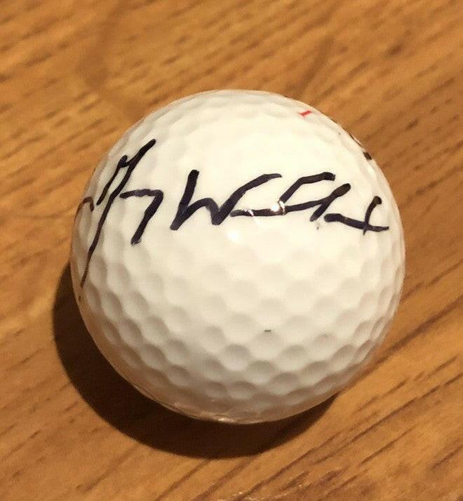 Gary Woodland autographed Wilson golf ball - AutographsForSale.com