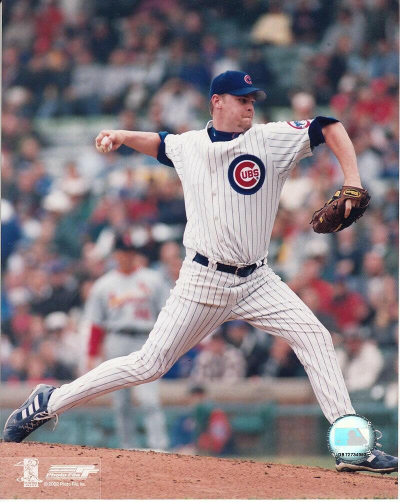 Kerry Wood Chicago Cubs 8x10 action photo - AutographsForSale.com