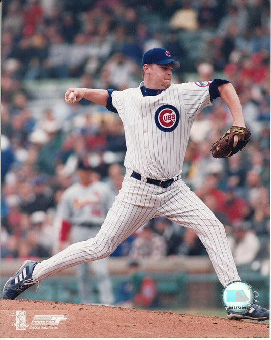 Kerry Wood Chicago Cubs 8x10 action photo - AutographsForSale.com