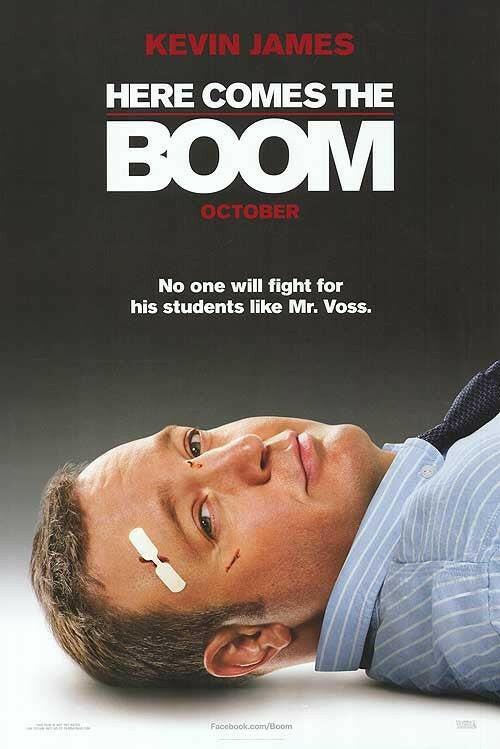 Here Comes the Boom mini movie poster (Kevin James) - AutographsForSale.com