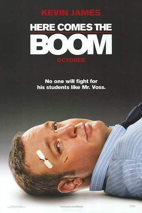 Here Comes the Boom mini movie poster (Kevin James) - AutographsForSale.com