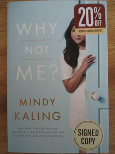 Mindy Kaling autographed Why Not Me 1st edition book - AutographsForSale.com