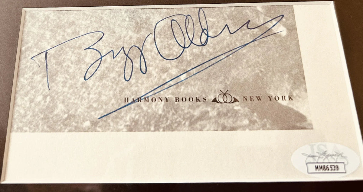 Buzz Aldrin autograph framed Apollo 11 moonwalk 8x10 photo JSA - AutographsForSale.com