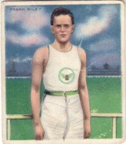 Frank Riley 1910 MECCA T218 Champion Athlete & Prize Fighter Series tobacco card - AutographsForSale.com