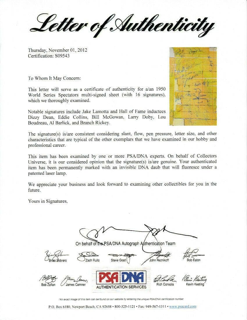 Eddie Collins 2015 Leaf Masterpiece Cut Signature certified signed card 1/1 PSA White Sox - AutographsForSale.com