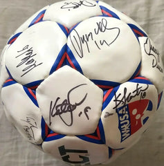 2003 WUSA Boston Breakers team signed soccer ball Kristine Lilly Maren Meinert Kate Sobrero - AutographsForSale.com