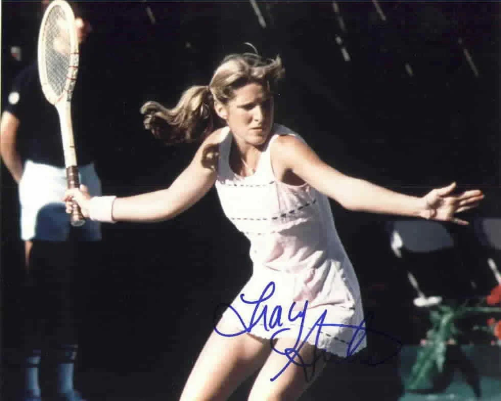 Tracy Austin autographed tennis 8x10 photo - AutographsForSale.com