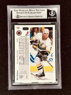 Mike Modano signed North Stars 1991-92 Upper Deck card BAS certified - AutographsForSale.com