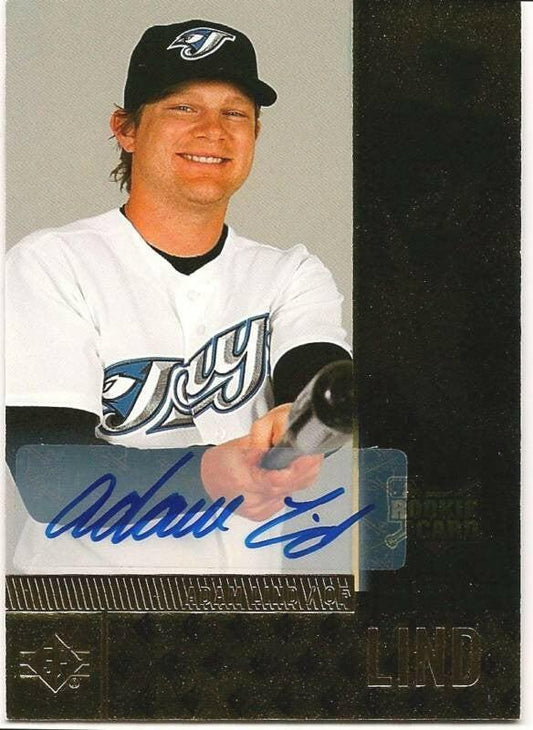 Adam Lind certified autograph Blue Jays 2007 Sp Rookie Card - AutographsForSale.com