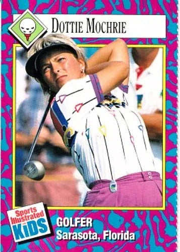 Dottie Mochrie Pepper 1993 SI for Kids LPGA golf Rookie Card - AutographsForSale.com