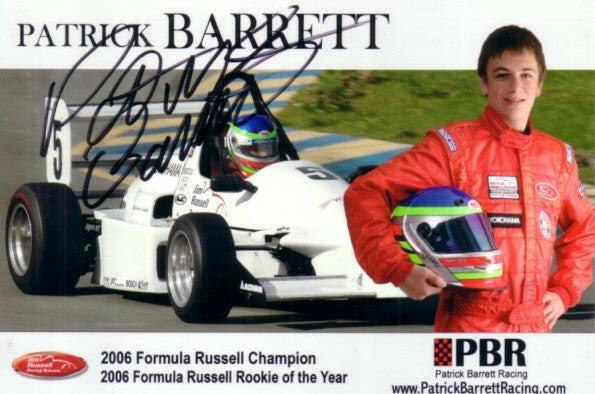 Patrick Barrett autographed 4x6 photo card - AutographsForSale.com