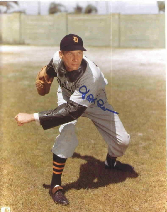 Hal Newhouser autographed 8x10 Detroit Tigers photo - AutographsForSale.com