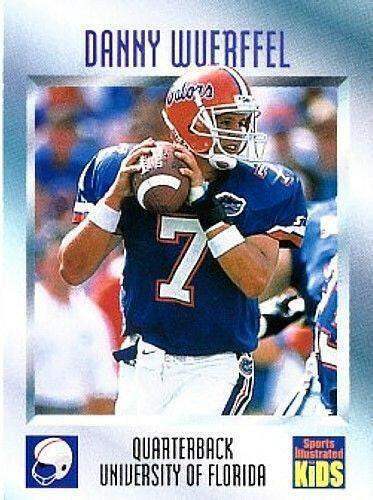 Danny Wuerffel Florida Gators 1996 Sports Illustrated for Kids Rookie Card - AutographsForSale.com