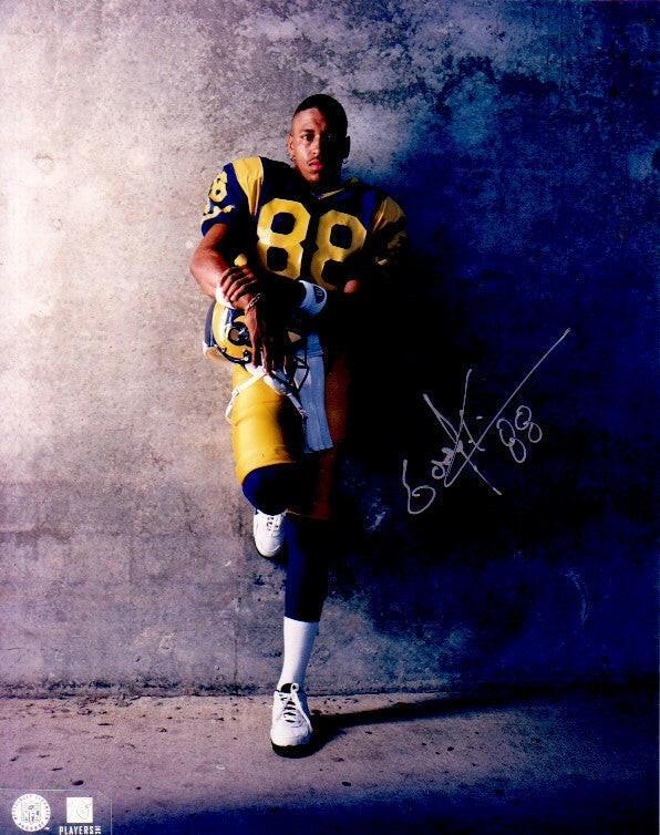 Eddie Kennison autographed St Louis Rams 8x10 photo - AutographsForSale.com