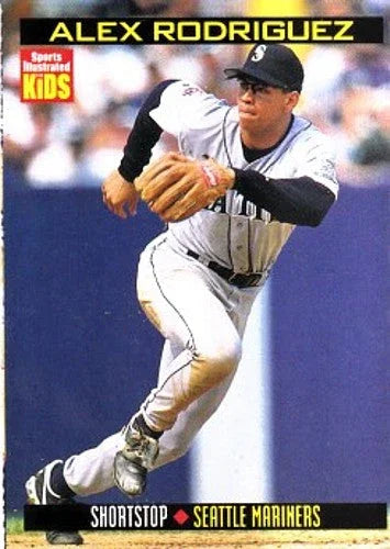 Alex Rodriguez Seattle Mariners 1999 SI for Kids card - AutographsForSale.com