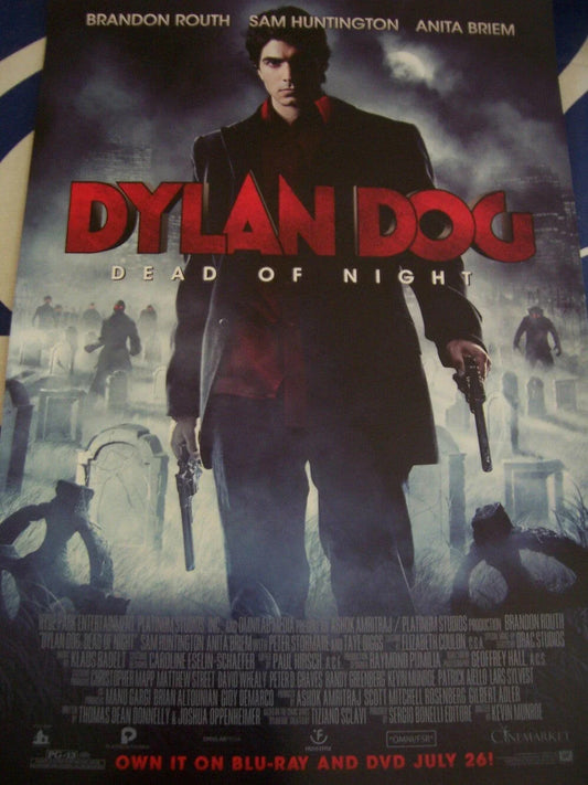 Dylan Dog movie 2011 SDCC mini poster (Brandon Routh) - AutographsForSale.com