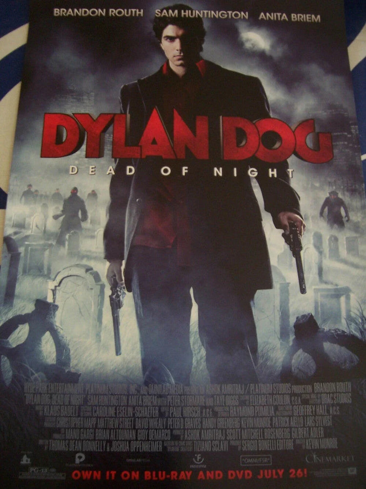 Dylan Dog movie 2011 SDCC mini poster (Brandon Routh) - AutographsForSale.com