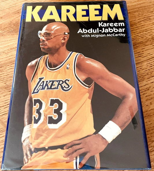 Kareem Abdul-Jabbar autographed Kareem 1990 1st edition book JSA Lakers - AutographsForSale.com